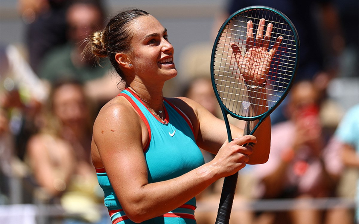 Aryna Sabalenka Fransa Açık'ta 3. Tura çıkarken