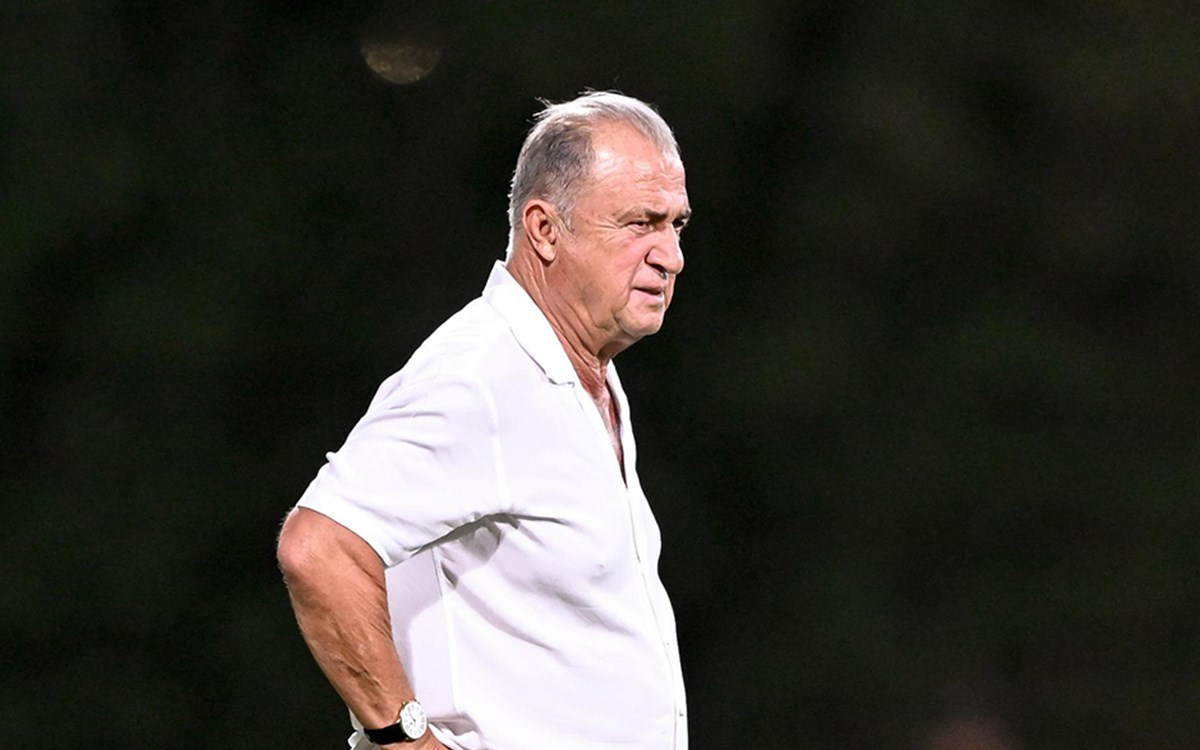 Fatih Terim'in çalıştırdığı Al Shabab takımının maçtan görüntüsü