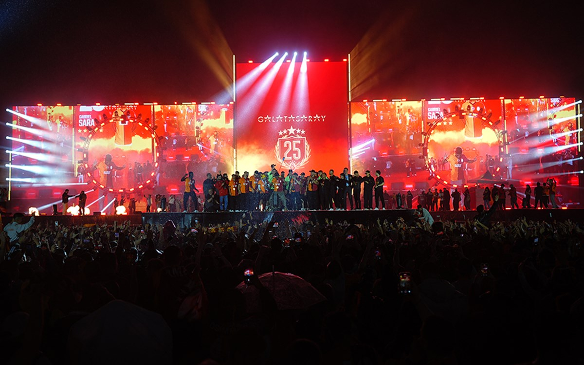 Galatasaray'ın 2023 gelirleri ve kutlama etkinliği