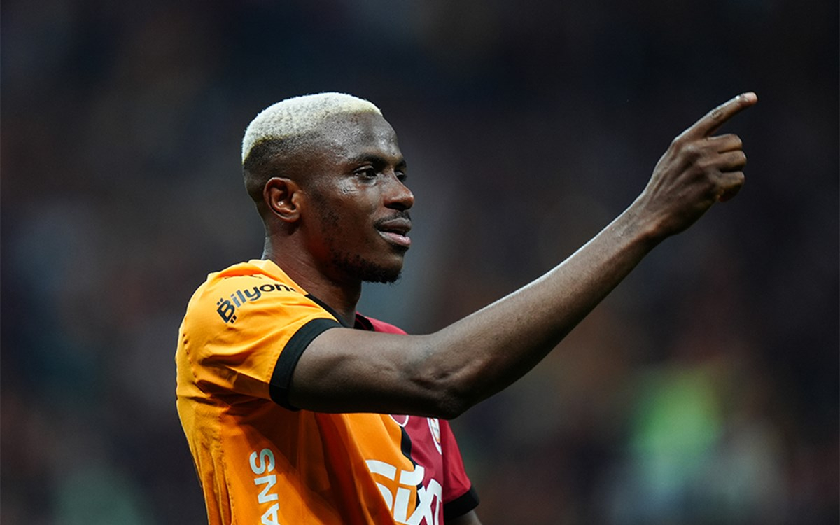Galatasaray Victor Osimhen transfer görüntüsü