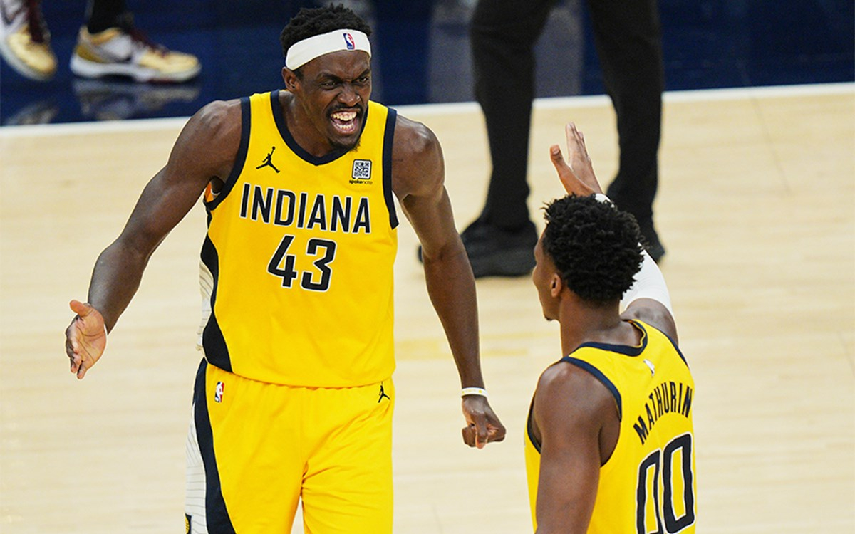 NBA Doğu Konferansı final maçında Indiana Pacers üstün performans sergiliyor