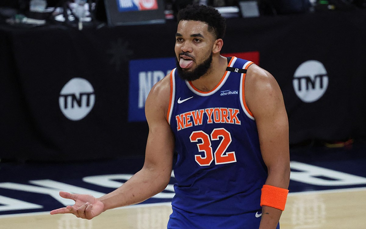 Knicks ve Pacers takımlarının karşılaşması anı