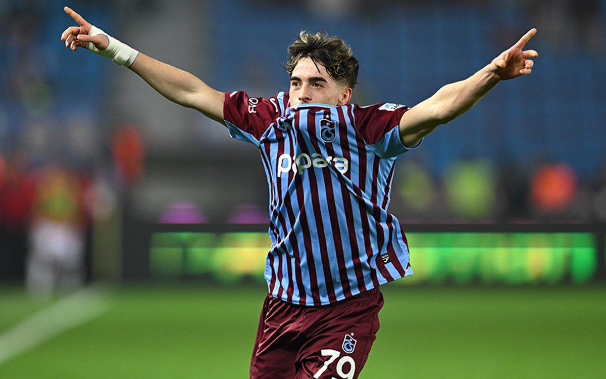 Trabzonspor Pedro Malheiro gol sevinci
