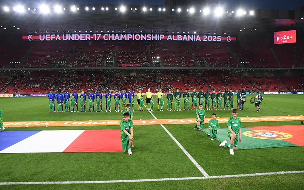 Portekiz ve Fransa U17 final maçında karşı karşıya geliyor