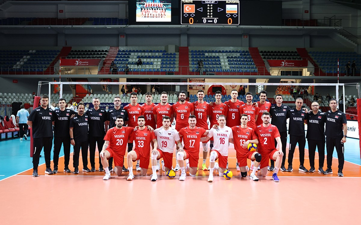 Türkiye Voleybol Milli Takımı maçta