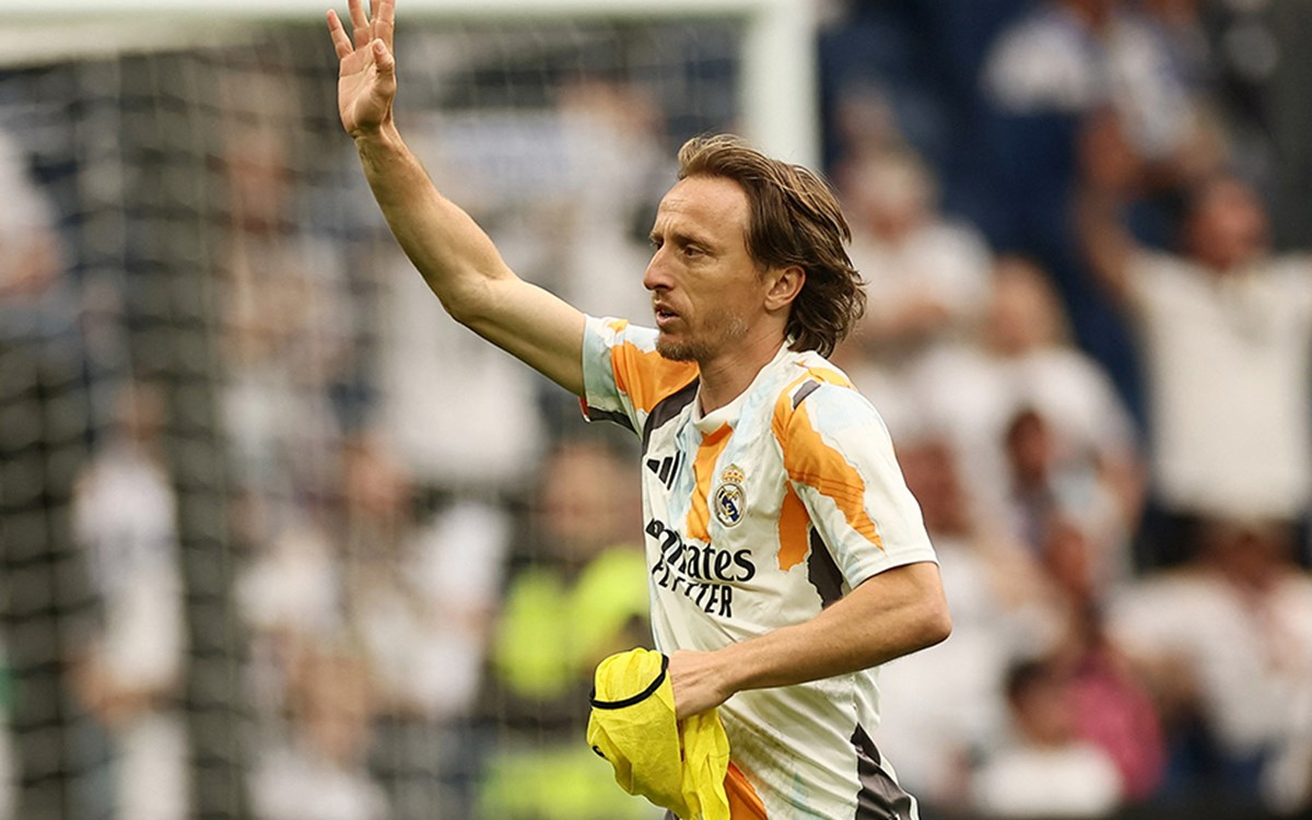 Luka Modric Real Madrid formasıyla