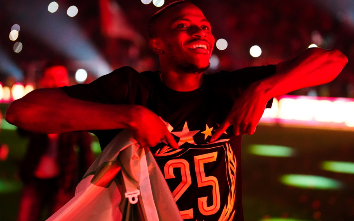 Victor Osimhen'in Galatasaray ile transfer görüşmesi