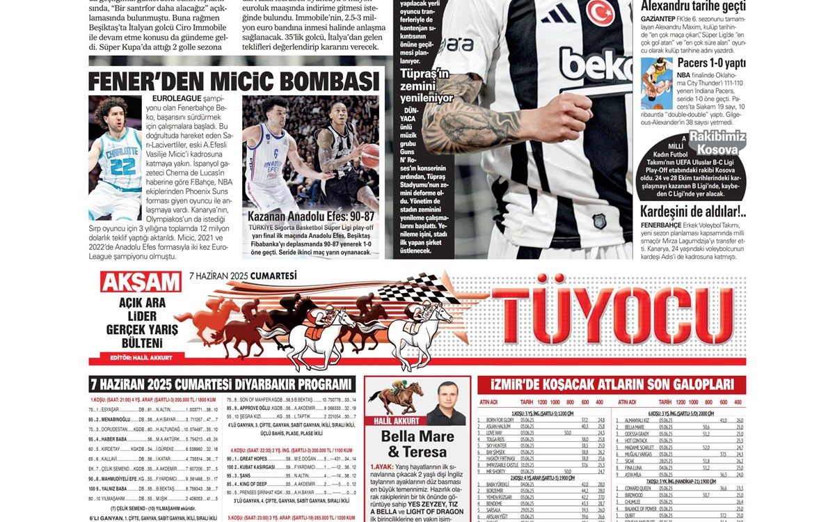 Fenerbahçe ve Galatasaray arasında mücadele