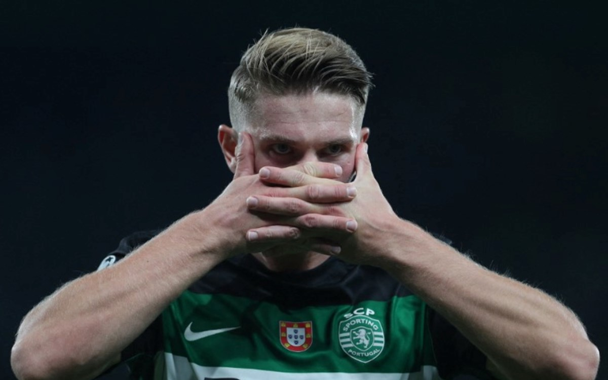 Victor Gyökeres Sporting formasıyla sahada