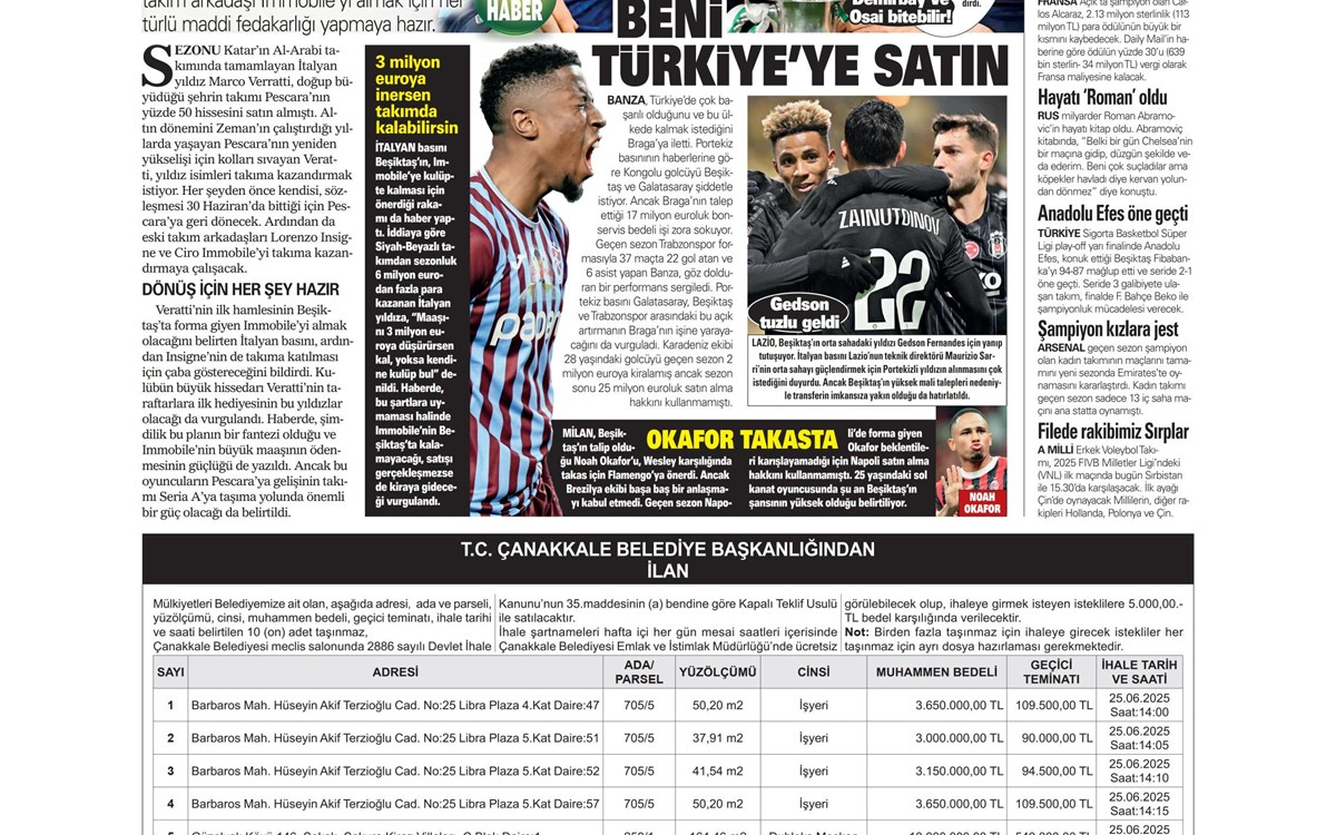 Fenerbahçe'nin yeni transferi futbolcu taraftarlar önünde