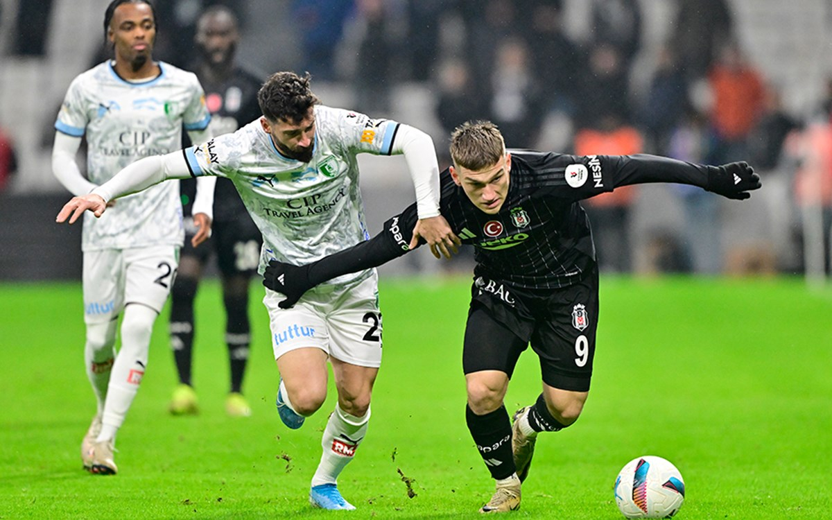 Bodrum FK ve Beşiktaş takımlarının karşılaştığı maç