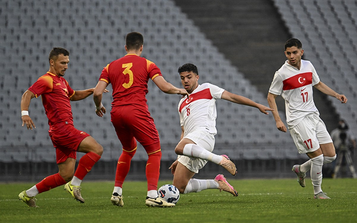 Ümit Milli Takımı Karadağ ile oynuyor, maç ve gol anları